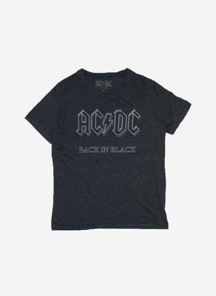 AC/DC BACK IN BLACK T-SHIRT