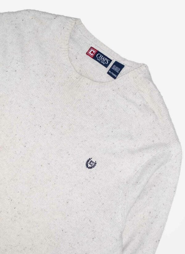 CHAPS KNITSWEATER CREME – Bild 3