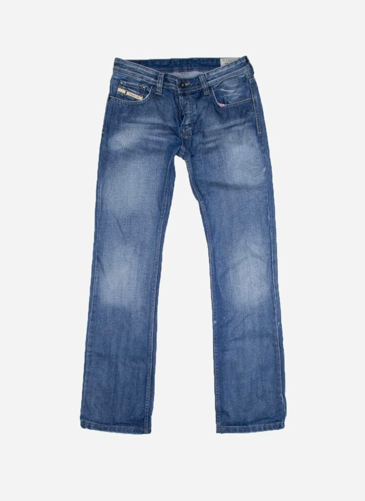 DIESEL WOMEN'S LOW WAIST JEANS BLAU