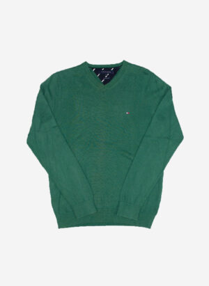 TOMMY HILFIGER SWEATER GRÜN