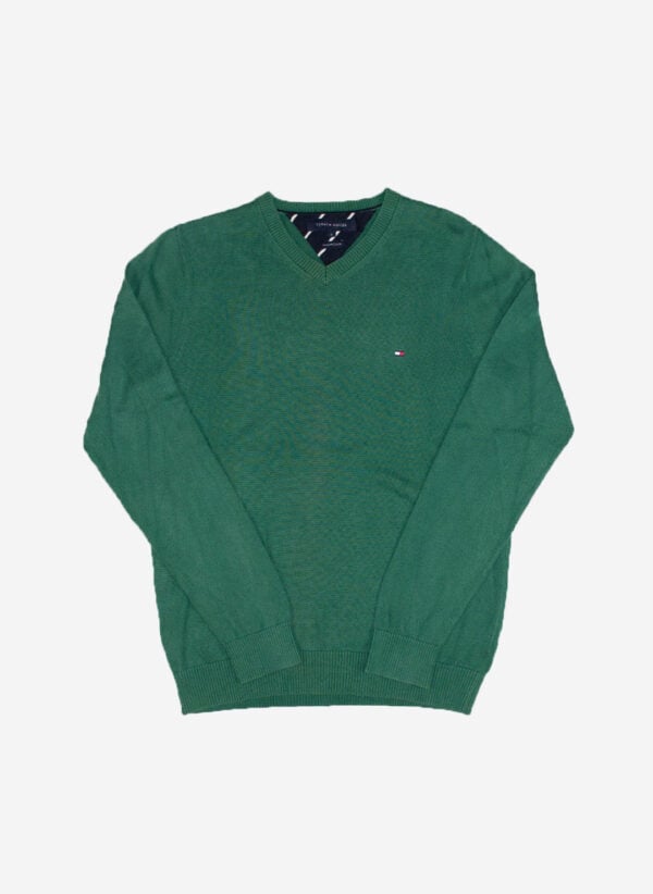 TOMMY HILFIGER SWEATER GRÜN