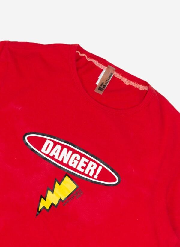 VINTAGE JOHN GALLIANO "DANGER" WOMEN'S T-SHIRT – Bild 3