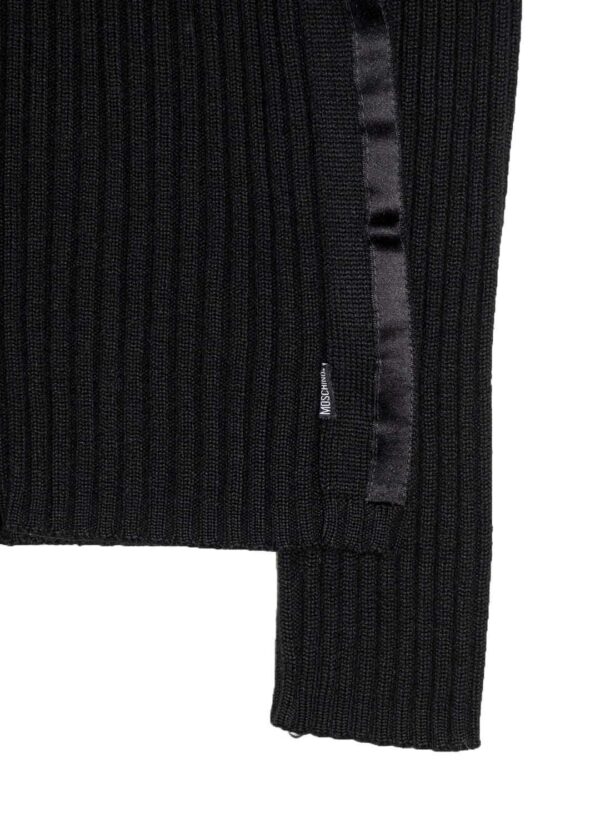 Vintage Moschino Woll Zipper – Bild 4