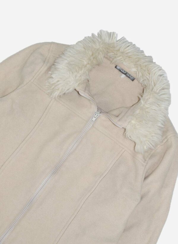 VINTAGE Y2K NAF NAF JACKE BEIGE – Bild 3