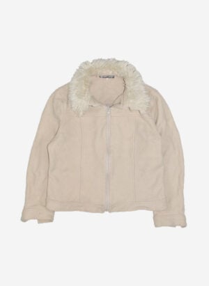 VINTAGE Y2K NAF NAF JACKE BEIGE