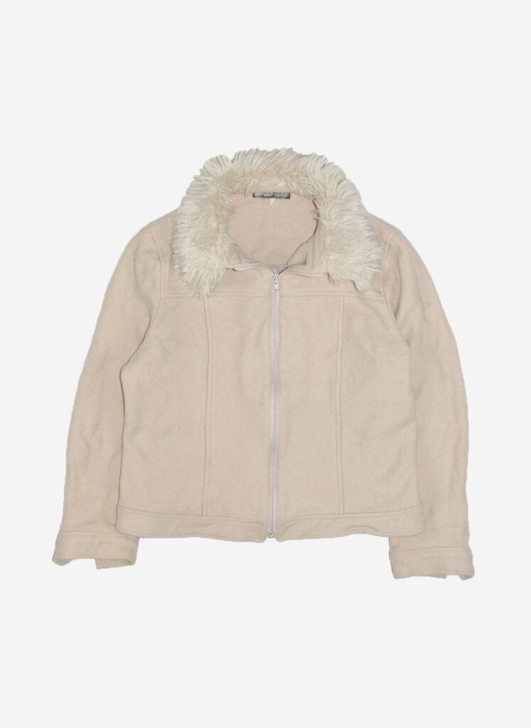 VINTAGE Y2K NAF NAF JACKE BEIGE