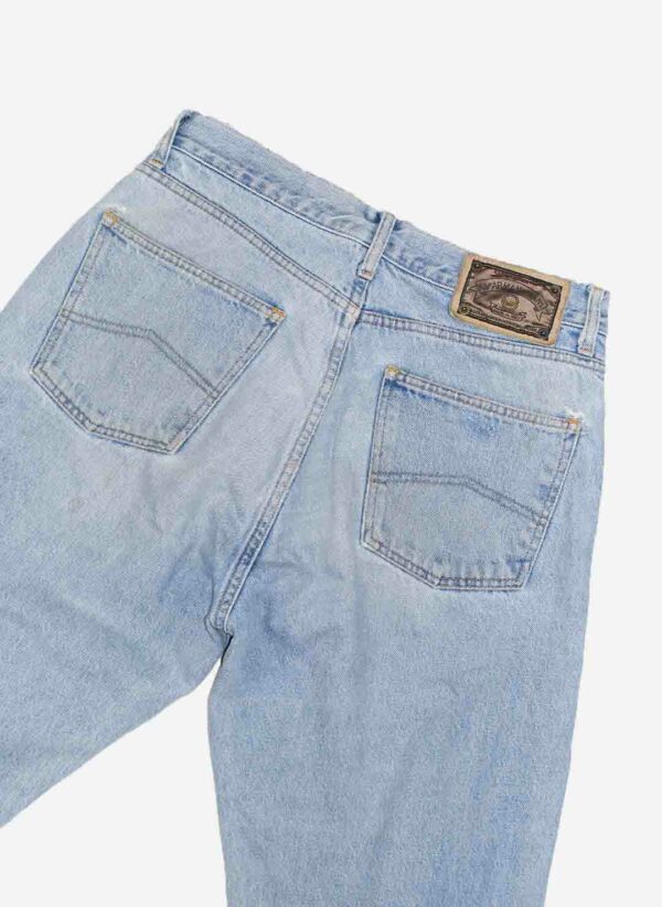 VINTAGE ARMANI JEANS HELLBLAU DISTRESSED – Bild 3