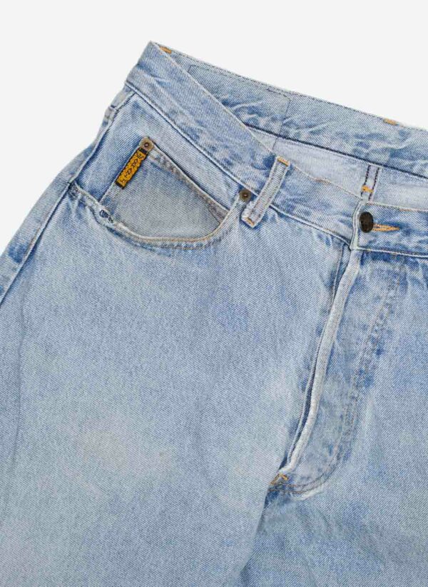VINTAGE ARMANI JEANS HELLBLAU DISTRESSED – Bild 5