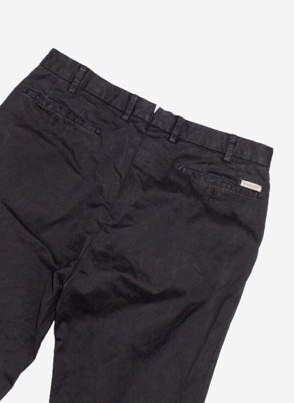 VINTAGE BURBERRY CHINOHOSE SCHWARZ – Bild 3