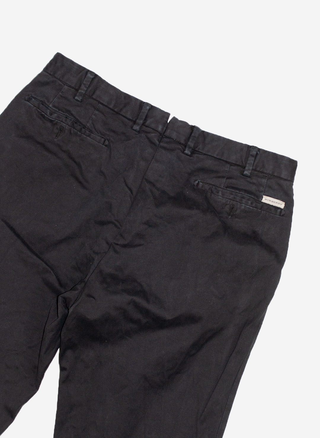 VINTAGE BURBERRY CHINOHOSE SCHWARZ – Bild 3