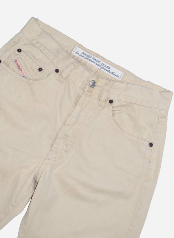 VINTAGE DIESEL JEANS BEIGE – Bild 4