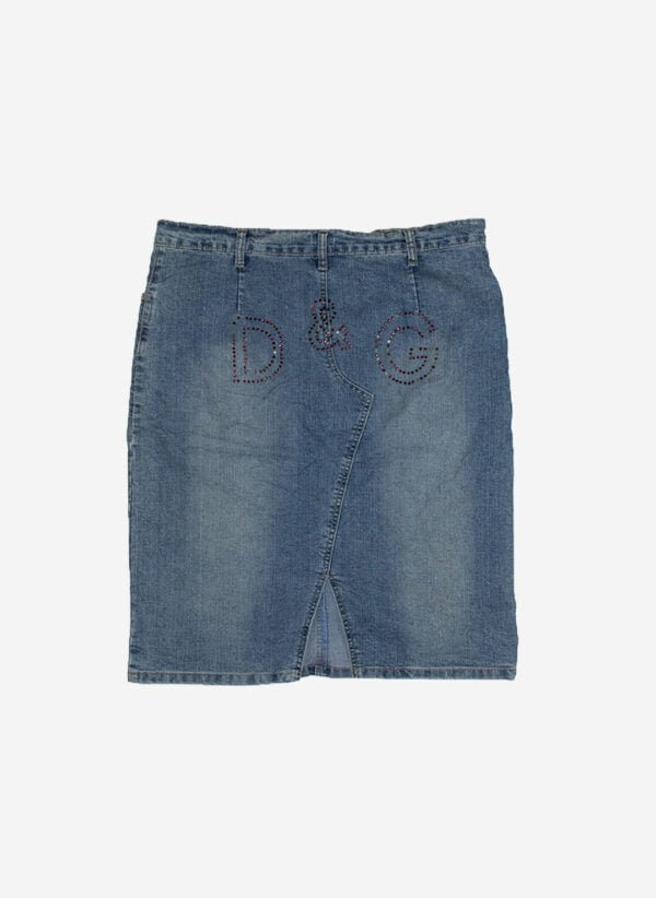 VINTAGE DOLCE & GABBANA JEANSROCK – Bild 2