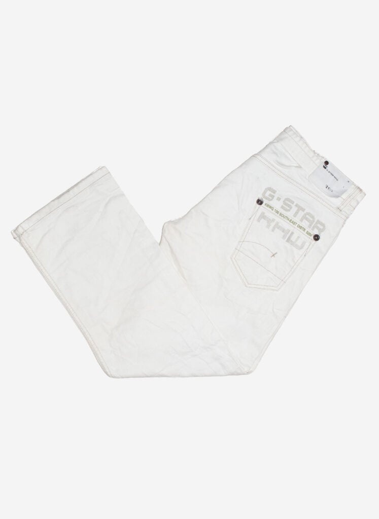 VINTAGE G-STAR RAW JEANS WEISS