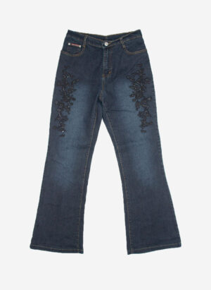 VINTAGE MAX & LIU WOMEN’S FLARED JEANS