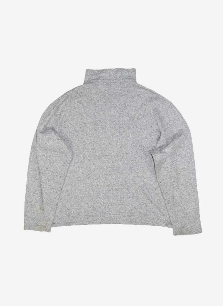 VINTAGE MISSONI HALF-ZIP GRAU