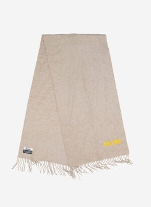 VINTAGE MOSCHINO WOLLSCHAL