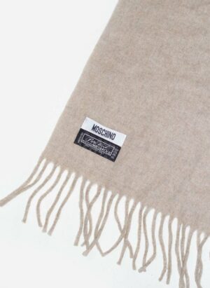 VINTAGE MOSCHINO WOLLSCHAL