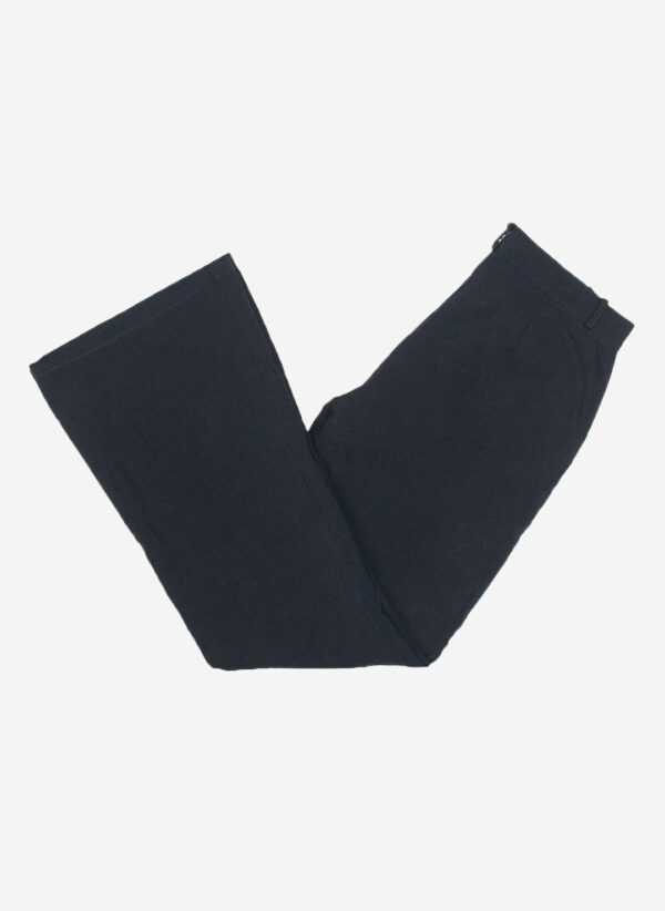 VINTAGE ONLY WOMEN'S FLARED HOSE SCHWARZ