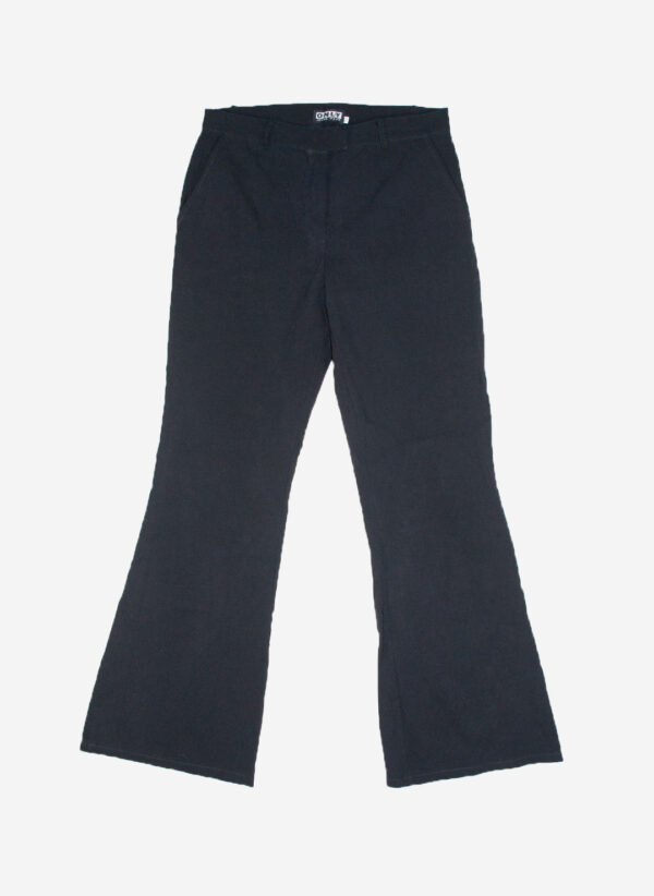 VINTAGE ONLY WOMEN'S FLARED HOSE SCHWARZ – Bild 2