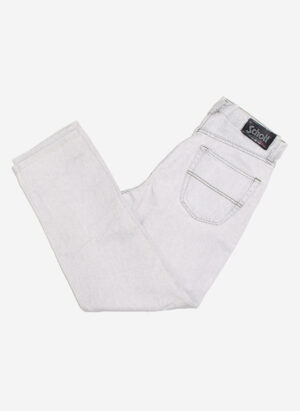 VINTAGE SCHOTT N.Y.C. JEANS HELLGRAU