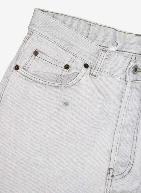 VINTAGE SCHOTT N.Y.C. JEANS HELLGRAU – Bild 4
