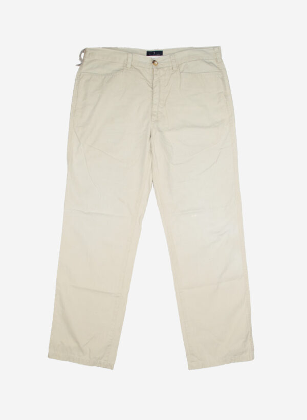 VINTAGE TRUSSARDI CHINOHOSE BEIGE – Bild 2