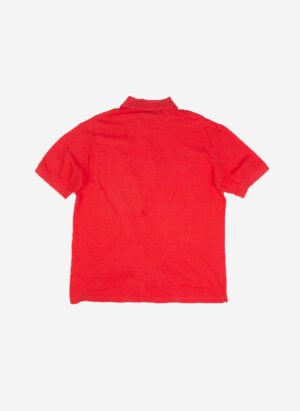 VINTAGE VALENTINO POLOSHIRT ORANGEROT