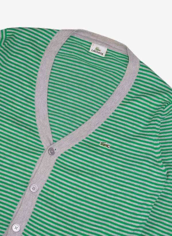 LACOSTE CARDIGAN STRIPED – Bild 2
