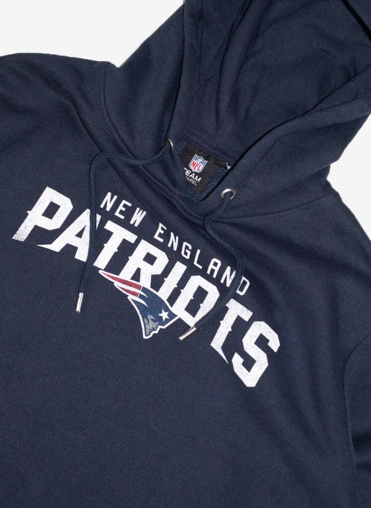 NFL PATRIOTS HOODIE NAVY