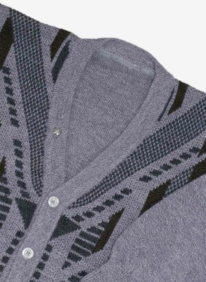 VINTAGE CARDIGAN GRAU