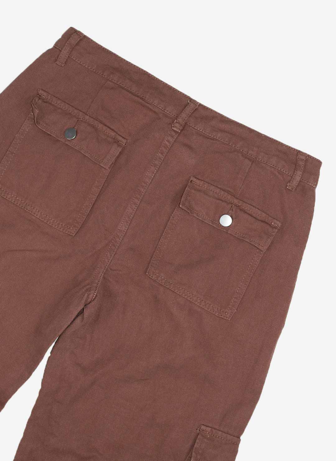 VINTAGE CARGOHOSE ROTBRAUN – Bild 3