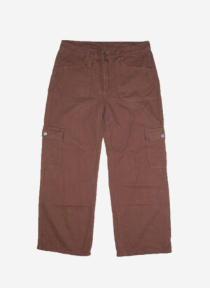 VINTAGE CARGOHOSE ROTBRAUN