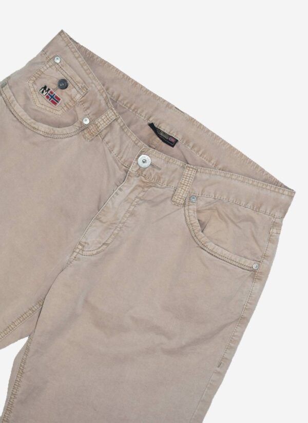 VINTAGE NAPAJIRI HOSE BEIGE – Bild 3