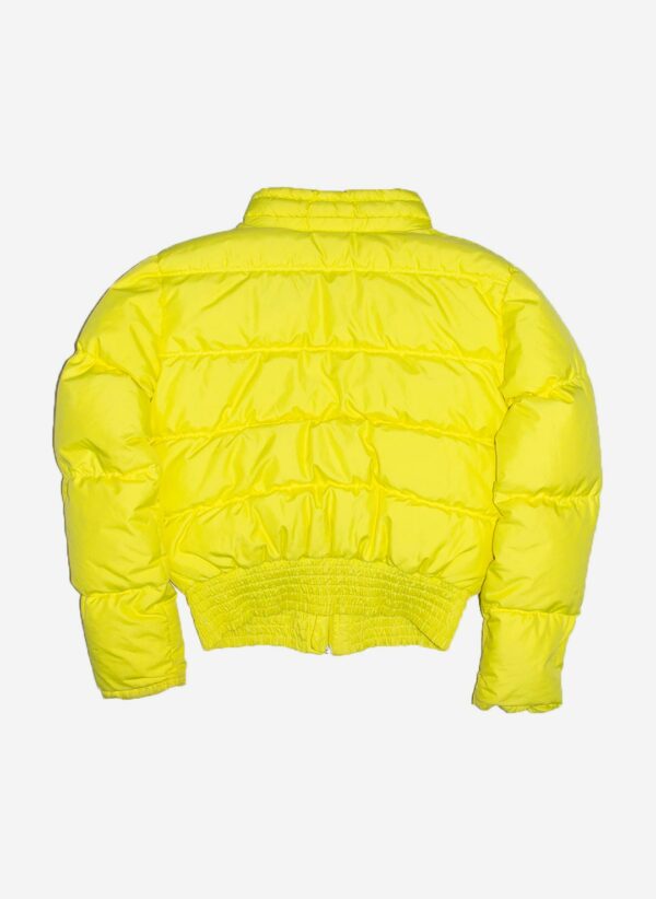 VINTAGE NIKE Y2K WOMEN'S PUFFERJACKE GELB – Bild 3