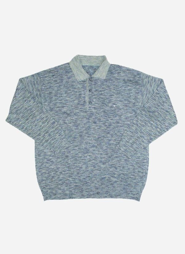 VINTAGE LANGARM POLOSHIRT