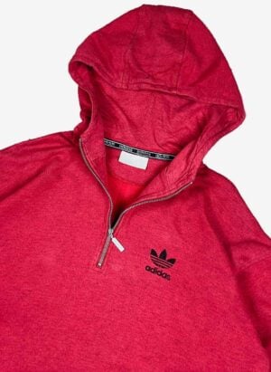 Vintage 80s Adidas Half-Zip Hoodie