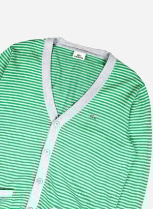 Vintage Lacoste Cardigan gestreift