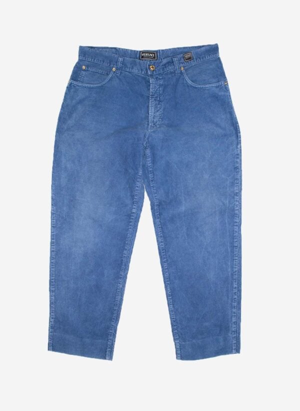 VINTAGE VERSACE CORDHOSE RELAXED