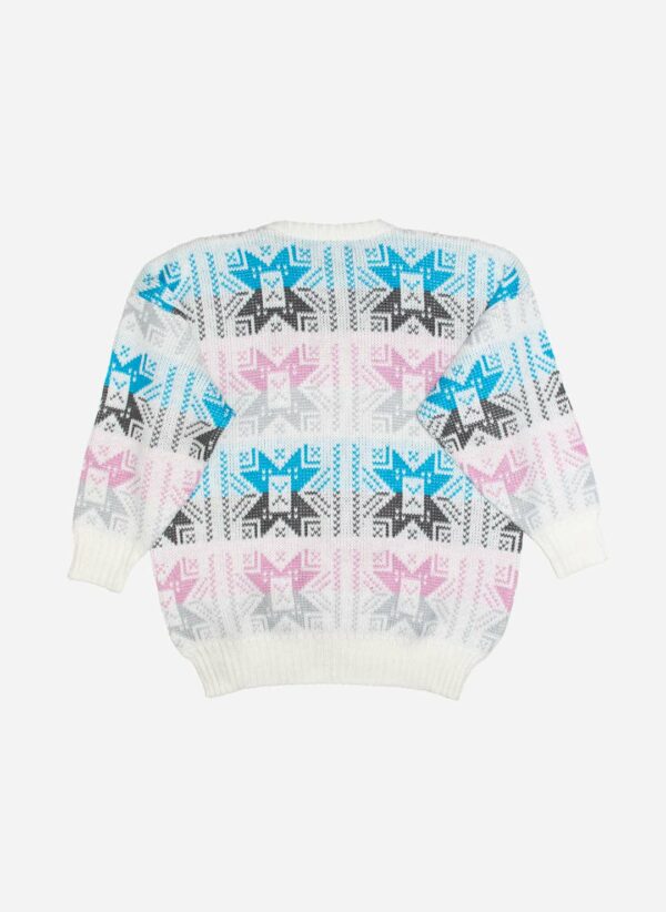 Vintage Wollpullover Stars – Bild 3