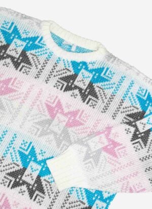 VINTAGE WOLLPULLOVER STARS