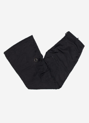 VINTAGE FANCY FLARED PANTS SCHWARZ