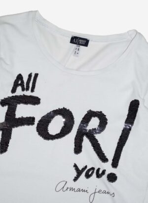 ARMANI “ALL FOR YOU” LONGSLEEVE