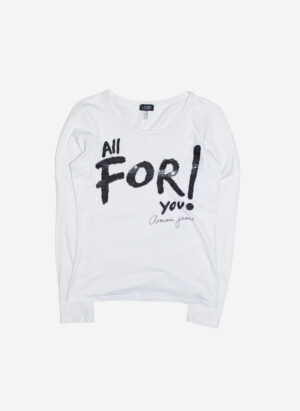 ARMANI “ALL FOR YOU” LONGSLEEVE