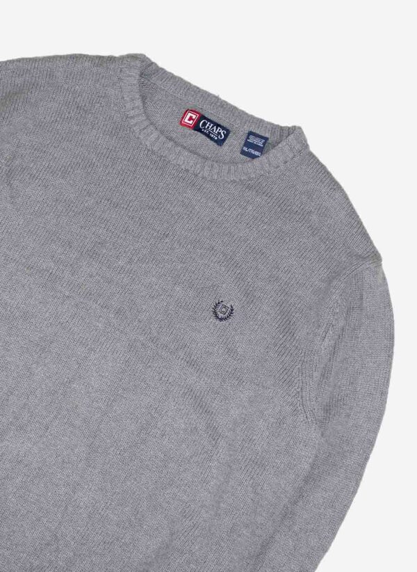 Chaps Knitsweater grau – Bild 2