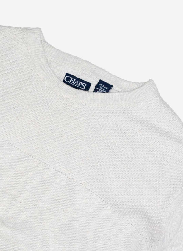 Chaps Knitsweater weiß – Bild 3