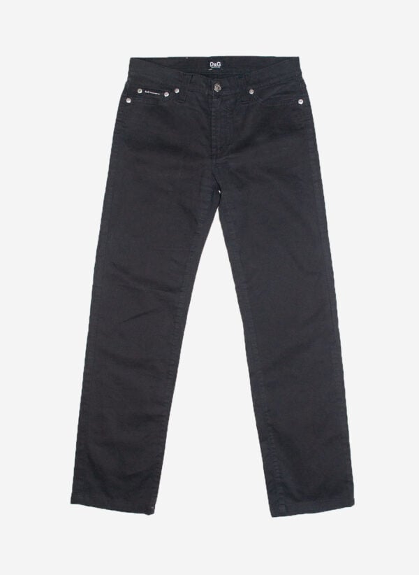 DOLCE & GABBANA WOMEN'S HOSE SCHWARZ – Bild 2