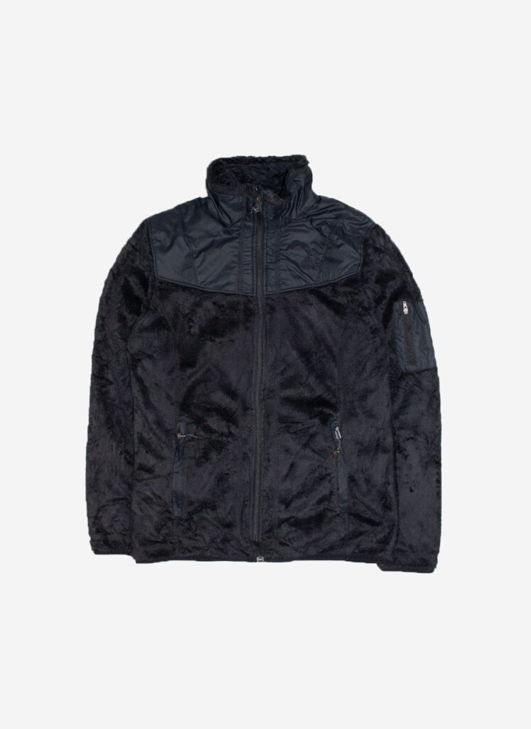 VINTAGE NIKE ACG WOMEN'S TEDDYJACKE SCHWARZ