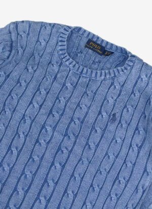 POLO RALPH LAUREN KNITSWEATER BLAU