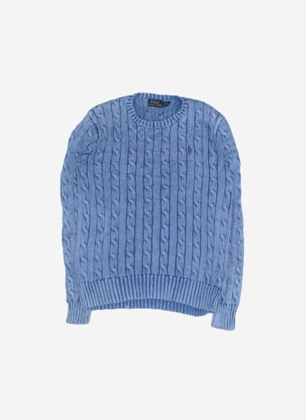 POLO RALPH LAUREN KNITSWEATER BLAU