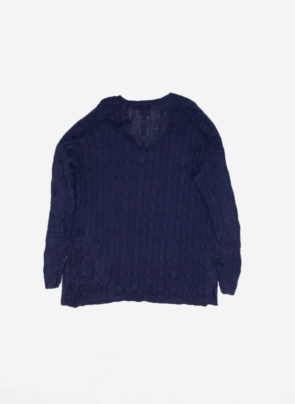 POLO RALPH LAUREN WOMEN'S KNITSWEATER NAVY – Bild 3